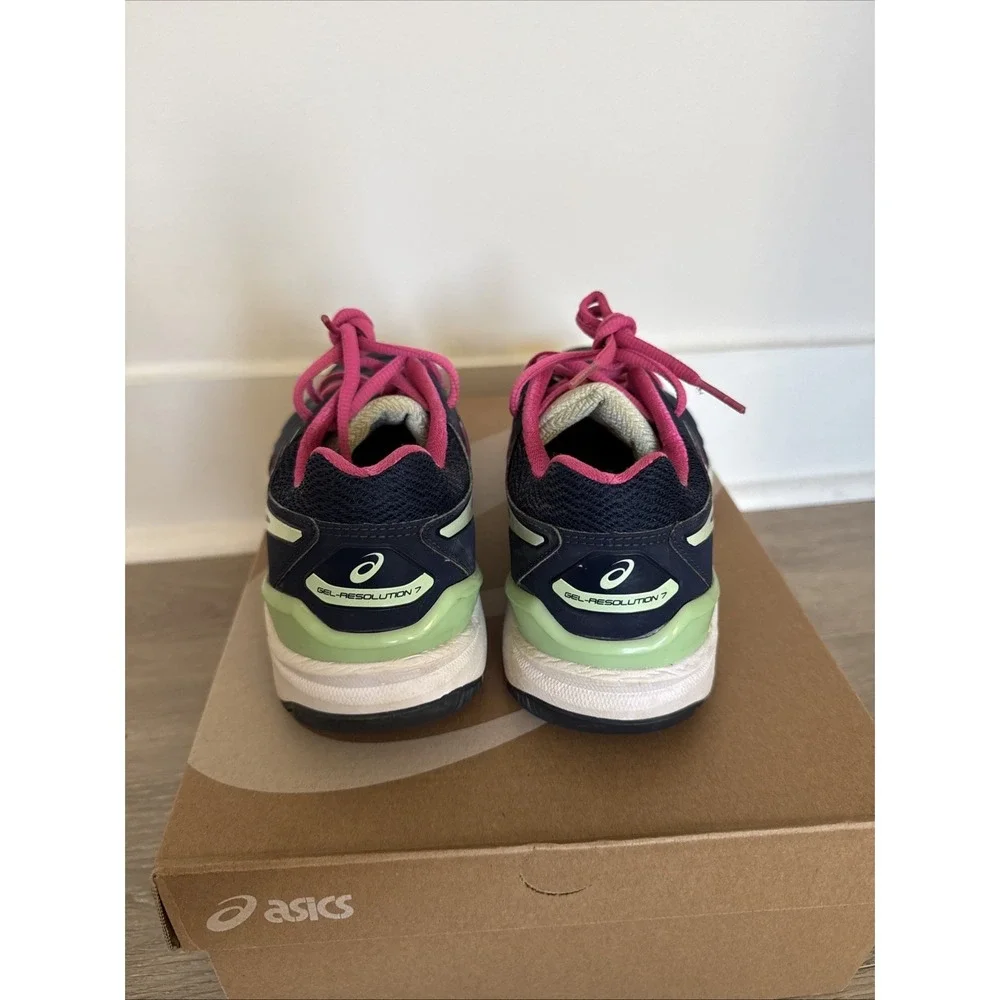 ASICS Gel Resolution Tennis Pickleball Shoe Women's Purple Pink F4512166
